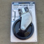 Haul Master Trailer Jack Swivel Wheel 1200 Lb Capacity Fits Tube. Fixed Price $14.00.