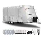 Fruno Oxford Fabric Travel Trailer Cover Rv 27'-30' Waterproof. Fixed Price $111.20.