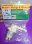 Zebra Rv R3700CW Dual Flow Water Pump And Faucet-colonial White. Fixed Price $50.00.