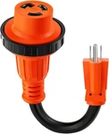Epicord Rv Adapter Amp 5-15P To Twist Lock Female L5-30R Usa. Fixed Price $16.89.