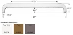 Fleetwood Tandem Rv Fender Skirt FS730, Taupe. Fixed Price $239.99.