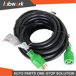 Labwork Generator Extension Cord 10/15/25/40/50FT Amp L14-30P L14-30R. Fixed Price $78.64.