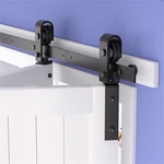 Skysen 36" Bifold Barn Door Hardware Kit - Space Saving Folding Design, Corro.... Fixed Price $85.00.