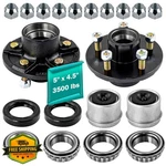 Jadode Bolt 4.5" Trailer Hub Kit 3500LB Axle Idler. Fixed Price $73.99.