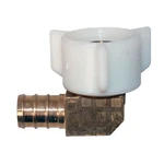 Flair-it 51198 Brass Swivel Elbow 1/2" Barb X Fpt Cone (1247.3159) (r). Fixed Price $6.99.