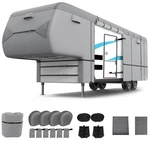 5TH Wheel Rv Cover Motorhome Travel Trailer Camper Non-woven Fabric 31FT-34FT. Fixed Price $141.69.
