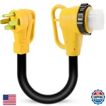Cordmitpro 50 Amp To Rv Adapter With Twist Lock For Extension. Fixed Price $75.62.
