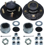 Trailer Hubs Lug 5X4.5 For 3500LB 1-1/16'' To 1-3/8'' #84 Tapered.... Fixed Price $100.98.