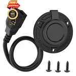 Jacenergy Rv Shore Power Inlet Charger Plug 15 Amp Port 20INCH, Black. Fixed Price $28.99.