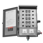 30A Manual Transfer Switch 10-CIRCUIT, Nema 3R, Mechanical Watt Meter, L14-30P. Fixed Price $242.80.