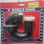 Mobile Home Lavatory P097C Trap United States Hardware 1-1/2 X 1-1/4 New. Fixed Price $10.74.
