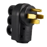 Amp Rv Plug, Nema 14-50P 125/250 Volt Heavy Duty Replacement. Fixed Price $33.01.