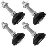 Bonsicoky 4 Pcs Metal Adjustable Leveling Feet M12,3.2" Height, Black. Fixed Price $19.02.
