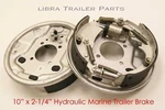 New 10"X2-1/4" Hydraulic Marine Trailer Brake Assembly Pair Set 21016. Fixed Price $147.39.