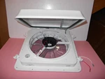 *dometic Roof Vent Fan DV4100 White 12 Volt Speed Open Close Free Ship *3*. Fixed Price $159.99.