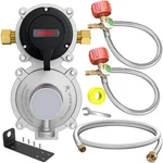 2 Stage Auto Changeover Propane Gas Regulator With Pcs 18"RV Pigtail Pro.... Fixed Price $79.32.