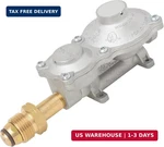 Flame King 2 Stage Propane Lp Horizontal Super Compact Regulator With Pol For Rv. Fixed Price $21.77.
