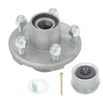 Labwork Galvanized Boat 5 Lug Pregreased Bearings 44649 Trailer Hub Kit 2000LB. Fixed Price $45.66.
