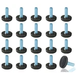 Wafjamf 20 Pcs M6 Adjustable Furniture Levelers Feet Screw In Threaded,.... Fixed Price $19.86.