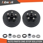 Labwork 10" 2-1/4" Trailer Brake Hub Drum Kit For 3500 Lbs Axle. Fixed Price $95.00.