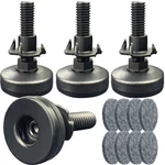 3/8" Threaded Leveling Feet Adjustable -16 Unc Thread, 4 Sets. Fixed Price $14.76.