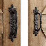Smartstandard Heavy Duty 9" Antique Barn Door Handle Set Of 2, Large Rustic C.... Fixed Price $48.01.