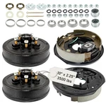10" 2-1/4" Electric Brake Assembly On 4.5" Trailer Hub Drum Kit 3500LBS Axle. Fixed Price $153.65.