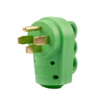 Nema 1450P Rv Replacement Male Plug 125/250V Amp With Disconnect Handle Green. Fixed Price $24.24.