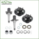 Pair 4.5 Replacement Idler Hub Spindle Kit W/flange Trailer Axle 3500# 84. Fixed Price $119.03.