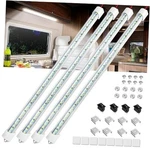 4PCS 12V Led Interior Light Bar, Super Bright 6500K Diy Switch. Fixed Price $24.29.