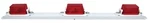 Peterson Manufacturing 107-3R Red Mini Light Bar. Fixed Price $13.88.
