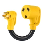 12INCH Rv Camper Cord Adapter To Power 50M/30F. Fixed Price $21.13.