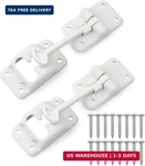 2-PACK White Rv T-style Door Holder Catch 4" For Latch Camper Trai. Fixed Price $17.42.