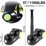 Vevor Electric Jack 5 Ton Hydraulic Floor With Impact Wrench & Led Light. Fixed Price $151.95.