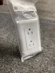Rv Designer S811, Self Contained Dual Outlet With Cover Plate, White, Ac. Fixed Price $12.00.