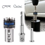Moalaok Trailer Jack Crank Handle Power Drill Adapter With 1/2" Socket Silver. Fixed Price $27.97.