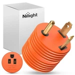 Nilight To Rv Power Adapter 110 Volt 15AMP Female. Fixed Price $20.13.