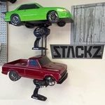 Stackz 1/10 Shelf Pit Display Stand Holder For Nprc Drag Wall Mount. Fixed Price $59.00.