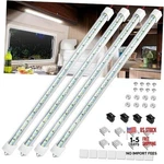 4PCS 12V Led Interior Light Bar, Super Bright 6500K Diy Switch. Fixed Price $25.22.