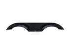 Icon 14011 75-1/4"L X 9-1/4"H (4-1/4" Arch Height) Black Tandem Fender Skirt. Fixed Price $237.71.