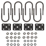 For 3500LBS 2-3/8" Round Axle 1/2" Long Diameter Trailer U-bolt Kit. Fixed Price $35.99.