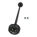 Labwork 95" Hub Face 80" Spring Center Electric Brake Trailer Axle 3500LB. Fixed Price $419.66.