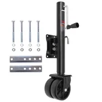 Trailer Jack With 6" Dual Wheels, 2000 Lbs Swivel Side-mount For Boat Tr.... Fixed Price $103.37.
