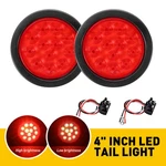 Auxito 2PCS 4" Round Red White Trailer Tail Lights 12LEDS IP67 Waterproof. Fixed Price $18.99.