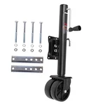 Trailer Jack With 6" Dual Wheels, 2000 Lbs Swivel Side-mount 12 In. Fixed Price $98.77.