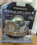 New Forgedx Heavy Duty Metal Trailer Lock 2"-2 5/16" Rv Camper Security 3 Keys. Fixed Price $100.00.