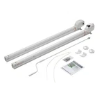 Solera 434728 White Hybrid 69" Long Universal Manual Crank Style Awning Arm Rv. Fixed Price $427.96.