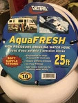 Valterra Aquafresh 1/2 X 25' White High Pressure Drinking Water Hose Nos. Fixed Price $23.99.