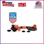 Camco Rhinoflex 20FT Rv Sewer Hose Kit - 23 Mils Polyolefin, Black (39744). Fixed Price $55.99.