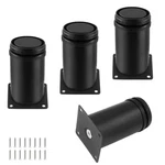 Kyuionty Set Of 4 Stainless Steel Furniture Legs 3 Inch, Black. Fixed Price $17.57.